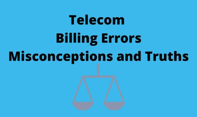 Telecom Billing Error Misconceptions